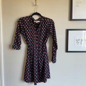 LOFT Tie-Waist Dress